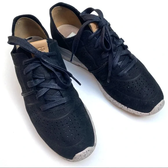 新品未使用 UGG アグ TYE タイ レザー スニーカー 24cm 黒 UGG | Shoes | Ugg Australia Tye Women Leather Fashion